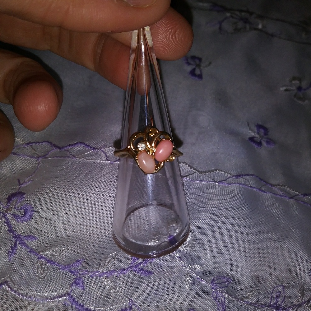 Gold plated ring